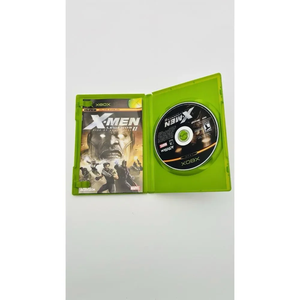 X-Men Legends II Rise of Apocalypse (Microsoft Xbox, 2005) CIB - Tested Works
